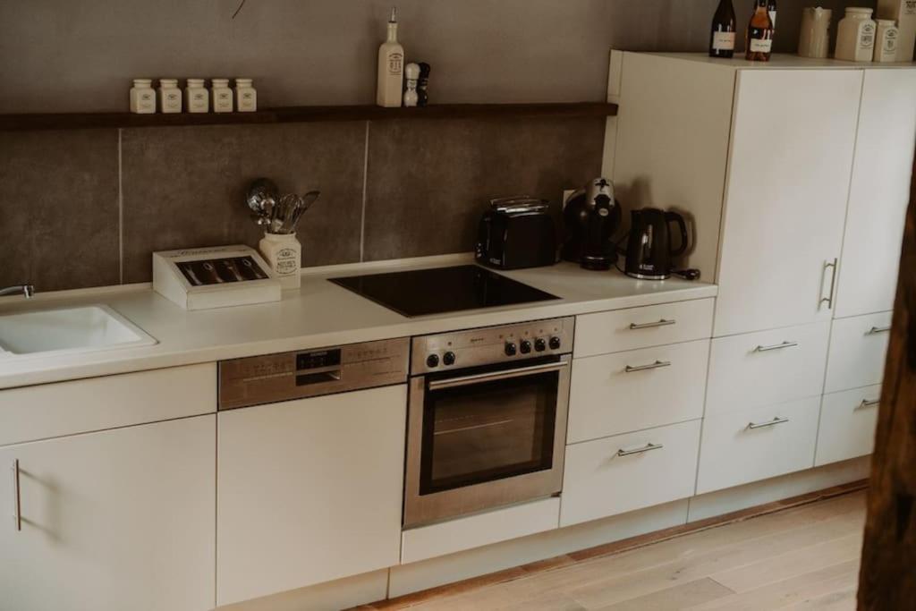 Modernisiertes Fachwerkhaus In Rheinbach Bei Bonn Villa Eksteriør billede